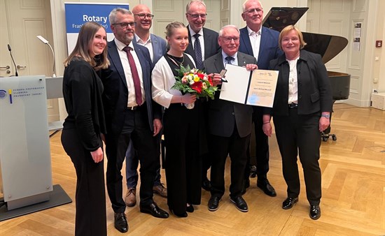 Winfried Mausolf mit der Leopoldmedaille geehrt